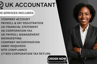 do UK vat registration, account and tax return for UK tax
