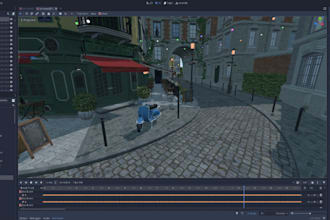 provide you a 3d godot game