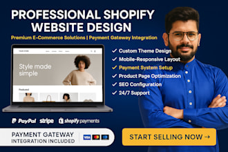 create a shopify store for digital and physical products