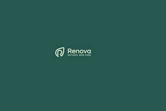 design an elegant and modern skin care logo for your beauty or wellness brand