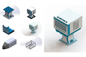 provide 3d cad design, product modeling, and drafting using solidworks