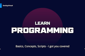teach you programming fundamentals via python, cpp, pseudocode