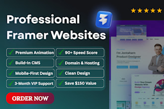 build your framer website with animations, cms, and SEO