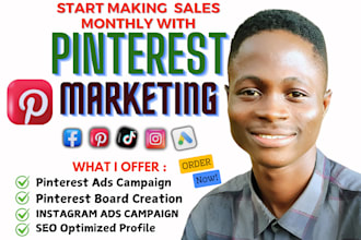be your shopify ecommerce pinterest marketing manager, SEO for business ads blog