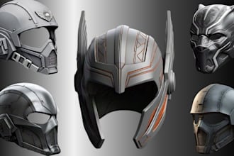 3d helmet 3d cosplay 3d mask stl file armor mask 3d figure for 3d printing