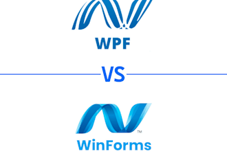 develop desktop app in c sharp wpf and winforms
