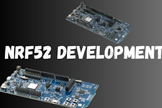develop nrf52 stm32 esp32 firmware pcb and use arduino lora ble wifi mesh zigbee