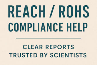 write or review chemical compliance documents