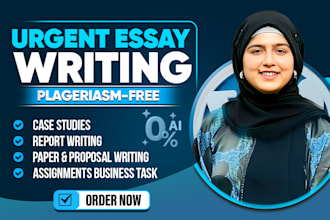 do urgent essay writing, as an essay expert