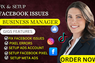 setup facebook ad account, issues,  meta business manager suite, pixel errors
