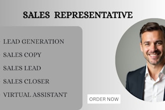 be high ticket sales closer sales agent sales representative sales person