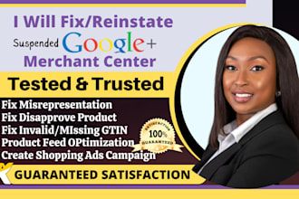 fix google merchant center suspension misrepresentation gtin issues shopping ads