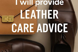 provide expert leather care advice for luxury shoes and bags
