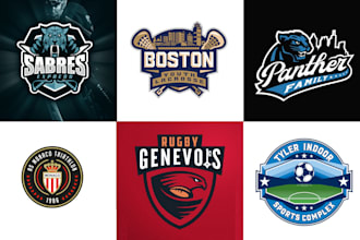 design baseball, basketball, soccer, hockey and any sports logo