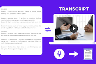 transcribe audio or video to text accurately and quickly