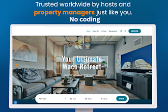 build vacation rental website direct booking website for airbnb hosts vrbo hosts