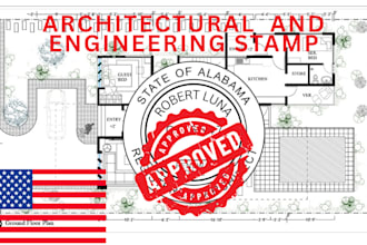 draw, review and stamp alabama, virginia architectural and engineering drawing