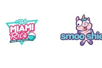 design custom vtuber logo, anime, jrpg, cute kawaii for streamer