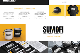 create your professional and functional visual identity ready to use
