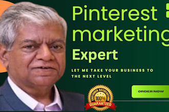 manage pinterest account , pins , promotion and marketing