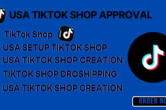 setup USA tiktok shop, tiktok ads, and shop manager