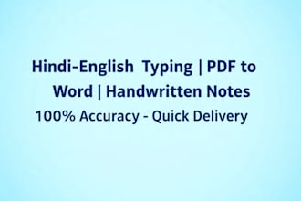 do fast and accurate typing in hindi and english
