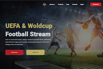 create iptv website with professional design high SEO and secure payment gateway