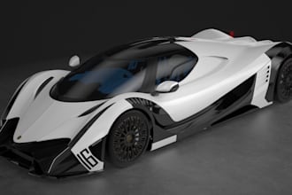 mods 3d assetto corsa car,auto racing car,pbr texture,hypercar render,animate 3d