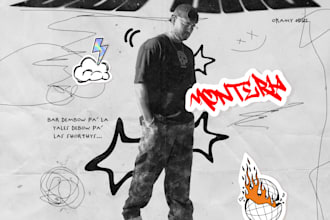 diseñaré posters, portadas o maquetación editorial