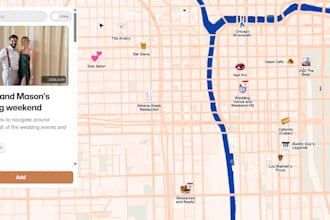 design a custom interactive web map for your event or venue