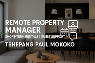provide remote customer support and short term rental management you can trust