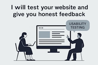 review your website and give feedback