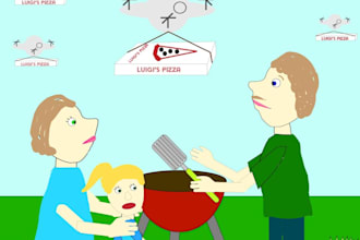 create whimsical and fun puppet show promotional materials