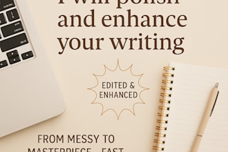 polish and enhance your writing using ai and expert editing