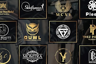 do luxury clothing, fashion brand, cosmetic and beauty brand logo