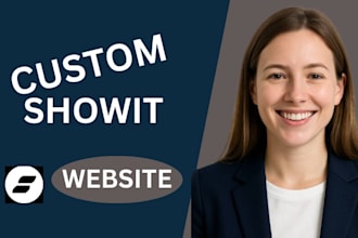 design, redesign, and customize your showit website