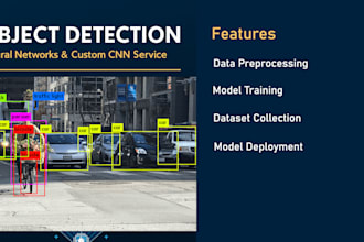 build object detection models using yolo, resnet, mobilenet, or custom cnns
