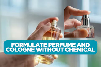 formulate perfume and cologne without chemical