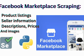 extract and export key product data from facebook marketplace, face book ad post
