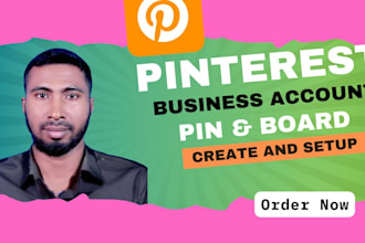 set up your pinterest business profile and design engaging pins and boards
