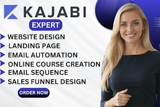 build kajabi landing page kajabi website kajabi sale funnel kajabi online course