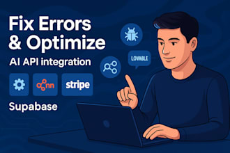 fix errors optimize lovable dev ai API integration n8n stripe sup abase