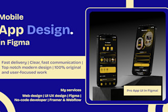 create mobile app design, app design in figma, figma app design, ui ux design