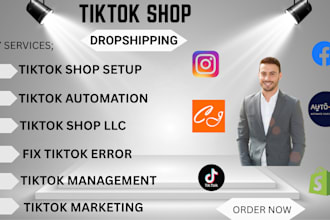 setup tiktok shop promotion violation video ads  facebook  instagram manager