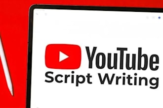 research and write professional video script for youtube