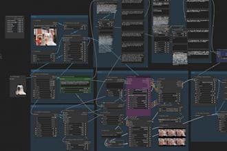 create comfyui workflow with stable diffusion controlnet prop and custom nodes