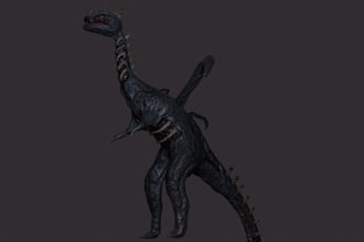 create game ready monster models