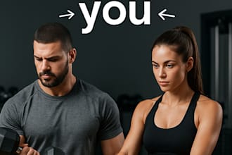 custom fitness  program with  meal plan and live support for calories and timing
