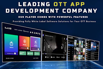 develop bible app, quran app, live streaming app, iptv app, vod app, ott app