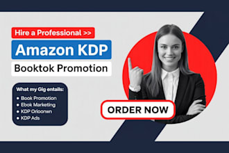 promote your book or ebook on my booktok tiktok account